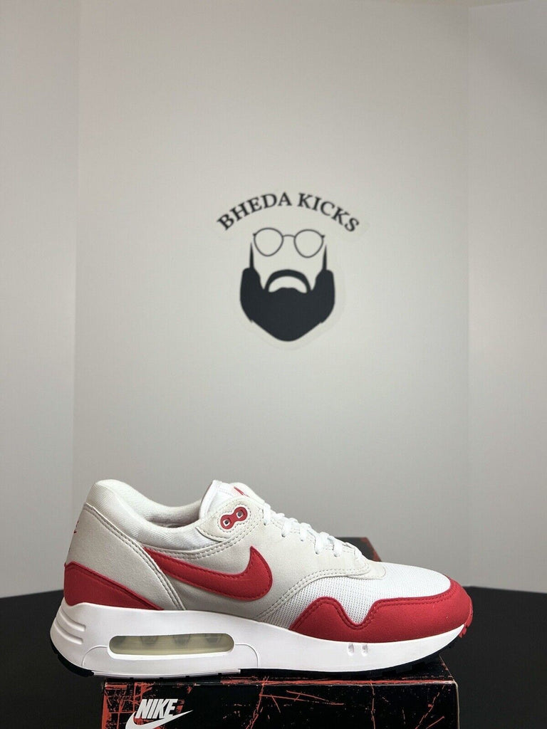 Nike Air Max 1 '86 OG Big Bubble White University Red DQ3989-100 Men's Size 10