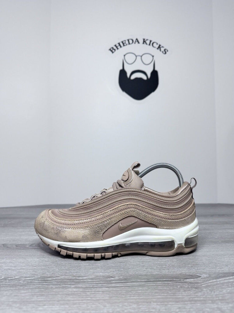 Size 8W - Nike Air Max 97 Women's Hemp White Pearl FB1289-200 Preowned