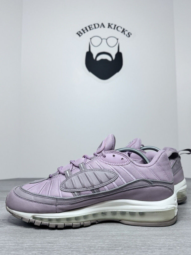 Size 9.5 - Nike Air Max 98 Men's Running Shoes Pumice Plum Chalk Pink 640744-200