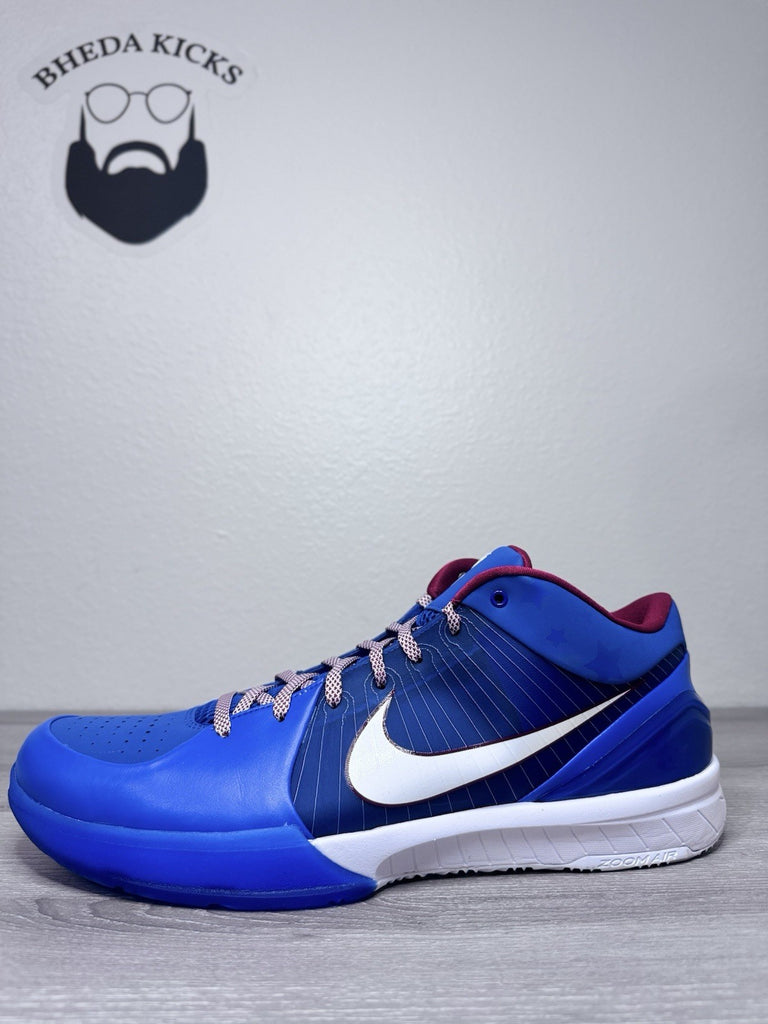 Size 16 - Nike Zoom Kobe 4 IV Protro Philly Blue Red White FQ3545-400 Preowned