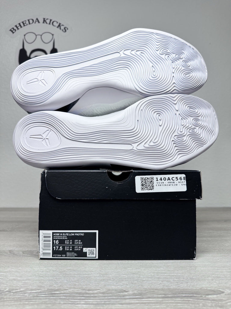 Size 16 - Nike Kobe 9 Elite Low Protro "Halo" Basketball Shoes FZ7334-100 New