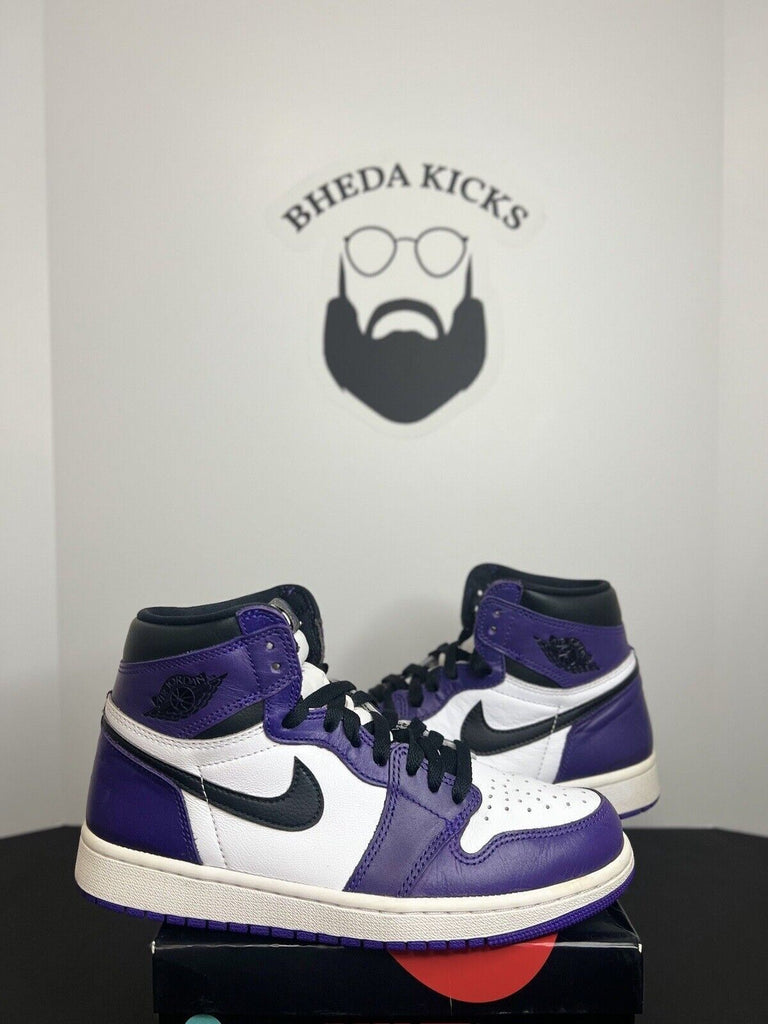 Air Jordan 1 Retro High OG Court Purple 2.0 555088-500 Preowned Men’s Size 8.5