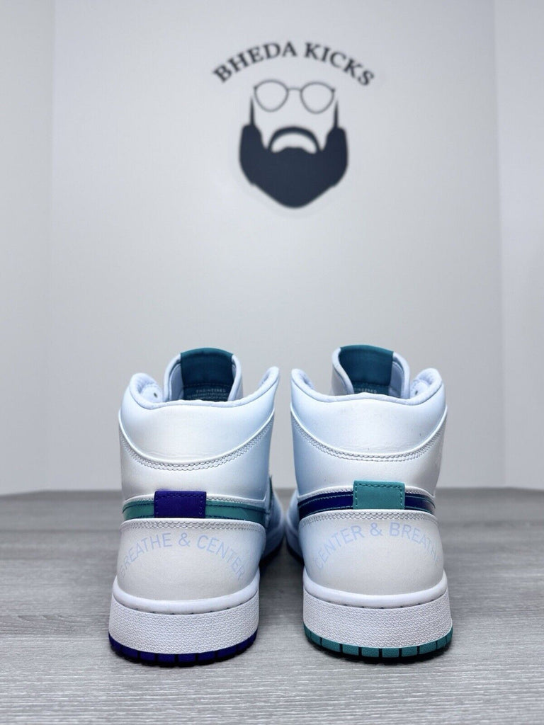 Size 9.5 - Jordan 1 Mid Pregame Pack Mindfulness Luka Doncic-CW5853-100