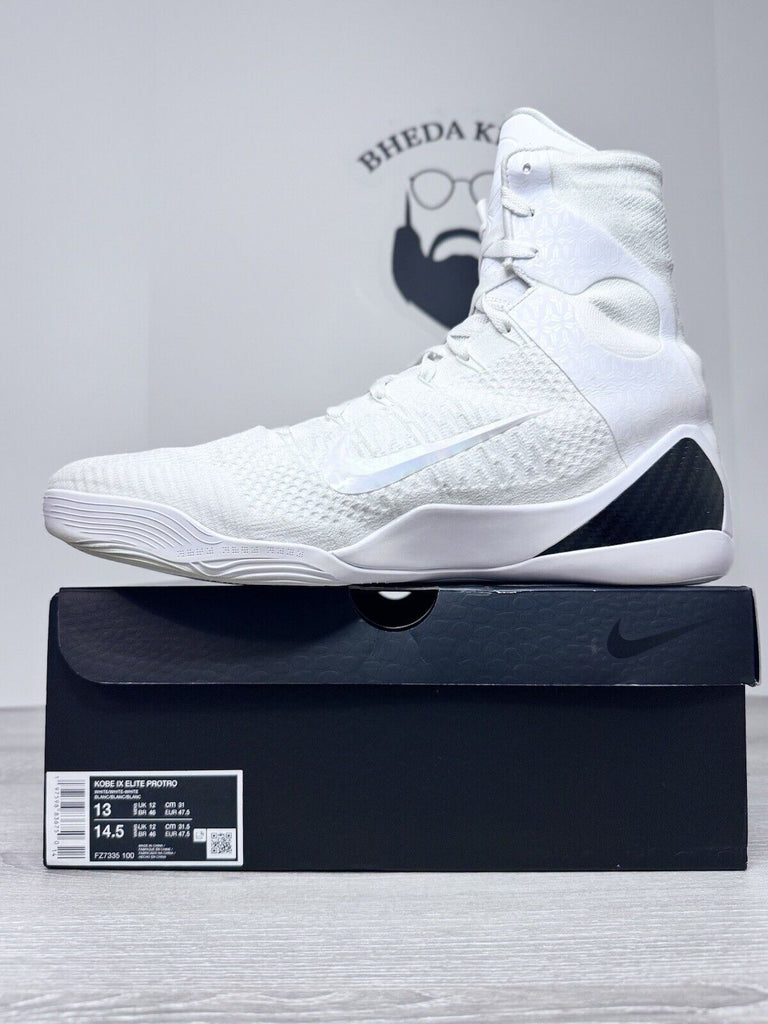 Size 13 - Nike Kobe 9 Elite Protro Halo FZ7335-100 Men's White Preowned