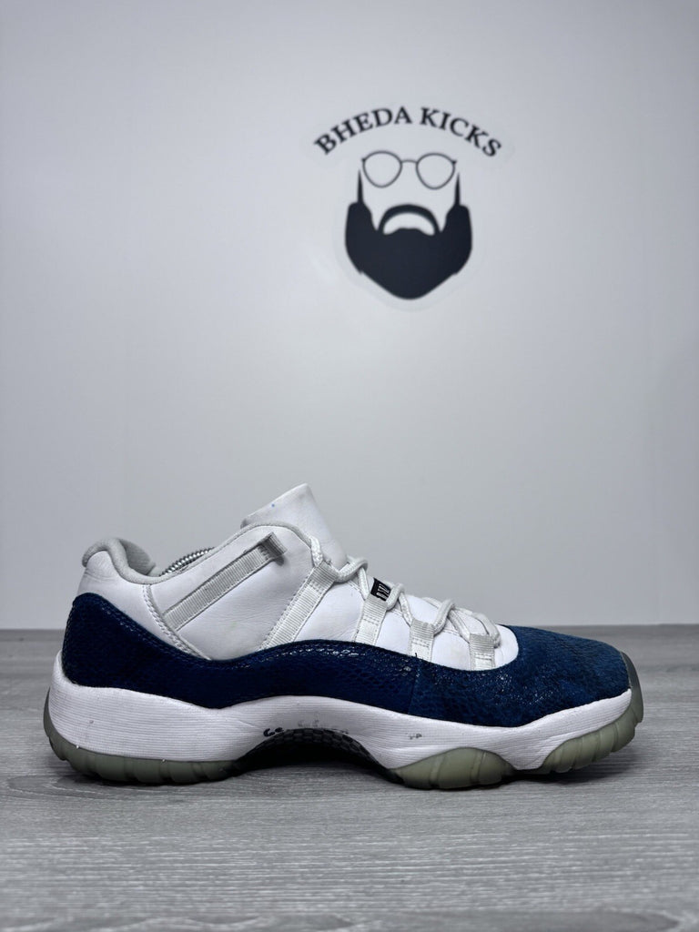 Size 11.5 - Jordan 11 Retro Low Snakeskin 2019 CD6846-102 Preowned Authentic