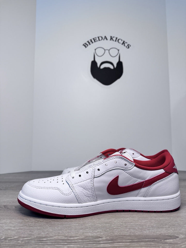 Size 12.5 - Nike Air Jordan 1 Retro Low OG University Red White CZ0790-161 NEW