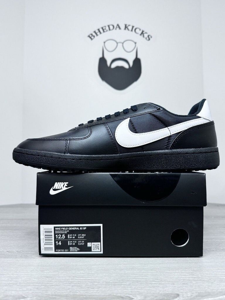 Size 12.5 - Nike Field General 82 SP Black White Mens Sizes FQ8762-001 NEW DS