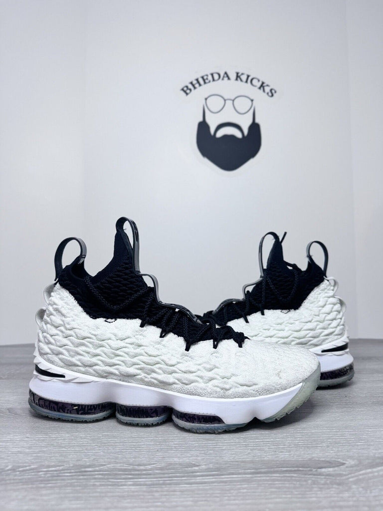 Size 9 - Nike LeBron 15 Graffiti (AQ2363-100) Preowned Authentic Rare