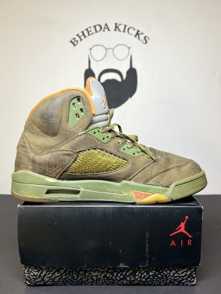 2006 Air Jordan 5 "Olive" Men's sz. 10 - Extremely RARE - 314259-381 Og MJ