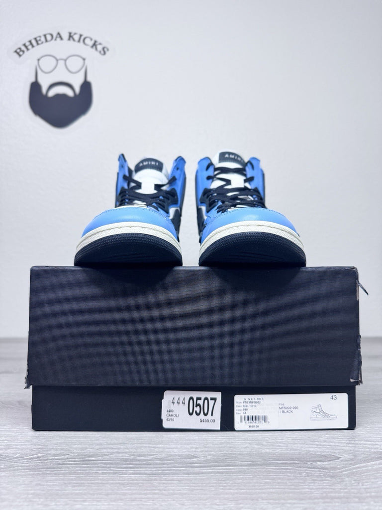 Size 43 EU/10 US - Amiri Skel Top Hi Carolina Blue Sneakers Men’s Authentic