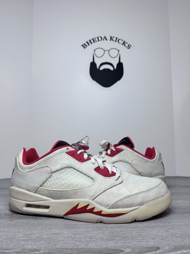 Size 14 - Air Jordan 5 Retro 2021 Low Chinese New Year DD2240-100 Preowned