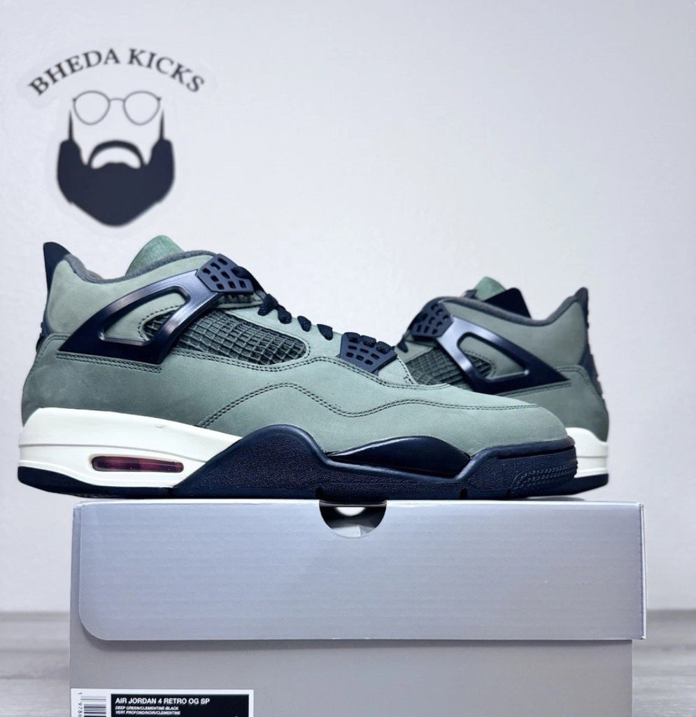 Size 14 - Undefeated x Air Jordan 4 Retro 2025 IB1519-200 Brand New