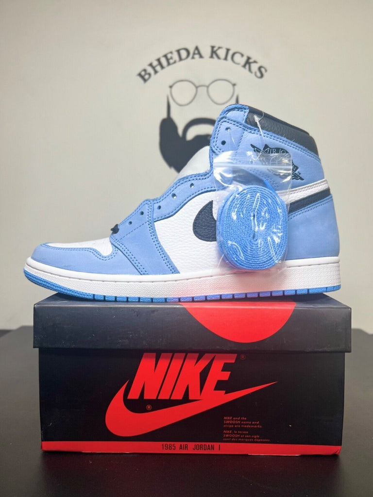 Jordan 1 Retro OG High University Blue NEW DS Size 7y-10 555088-134 575441-134