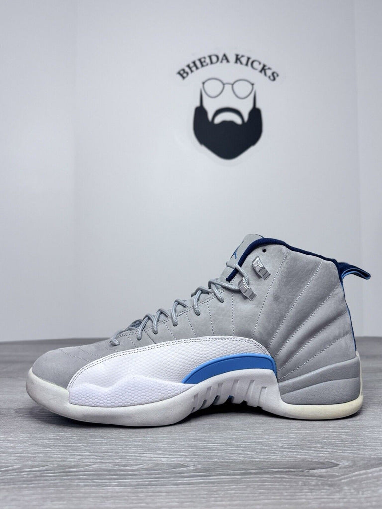 Size 13 - Jordan 12 Retro Grey University Blue 2016 Preowned 130690-007