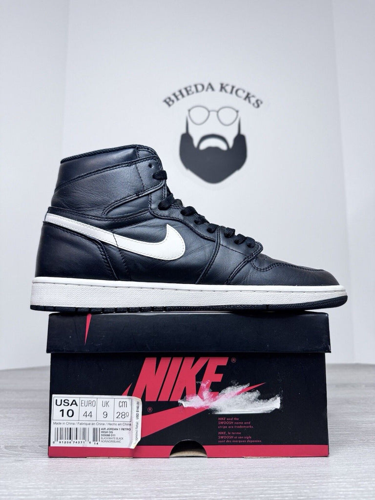 Size 10 - Air Jordan 1 Retro OG Prm High Yin Yang 555088-011 Preowned