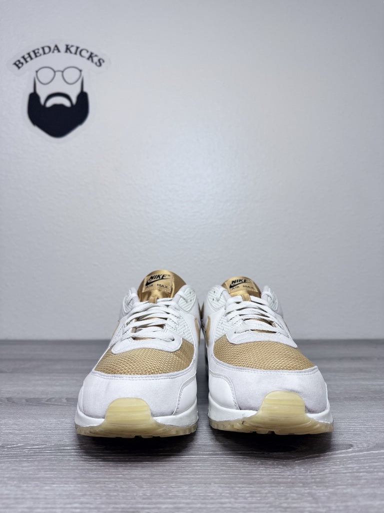 Size 15 - Nike ID Air Max 90 'Nike By You' Bred Black Red CT3621-991 Preowned