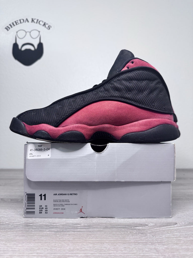 Size 11 - Nike Air Jordan 13 Bred 2017 414571-004 OG Retro Playoff Black Red