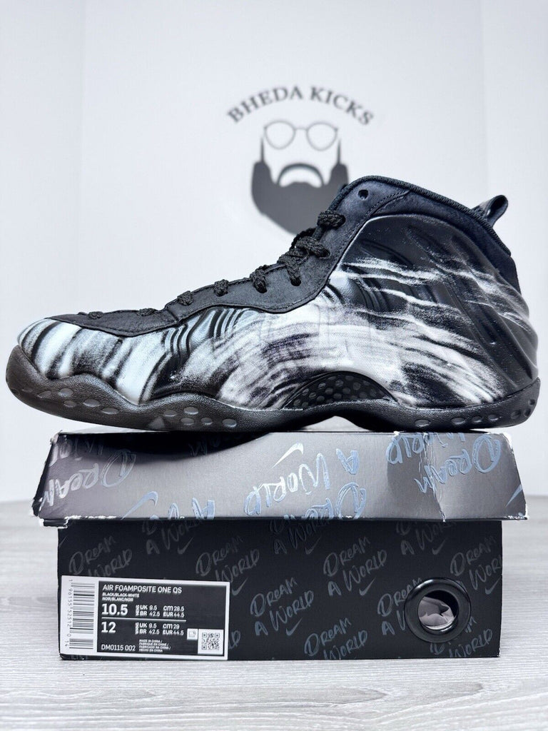 Size 10.5 - 2018 Nike Air Foamposite One "Dream A World Black" DM0115-002