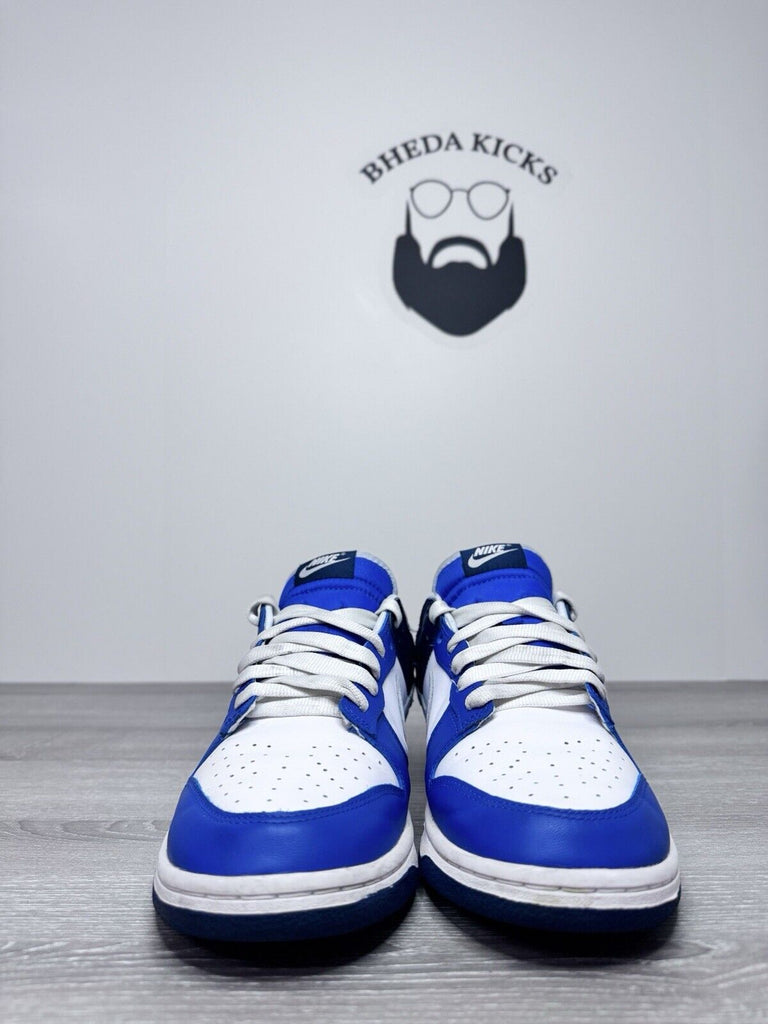 Size 10 - Nike Dunk Low Game Royal Navy FQ8826-100 Preowned Authentic Og Rare