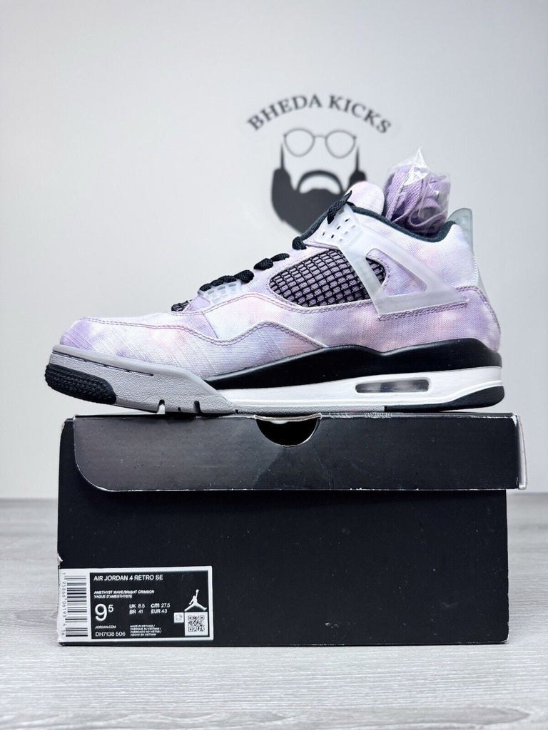 Size 9.5 - Jordan 4 Retro Zen Master  DH7138-506 Preowned Authentic Clean