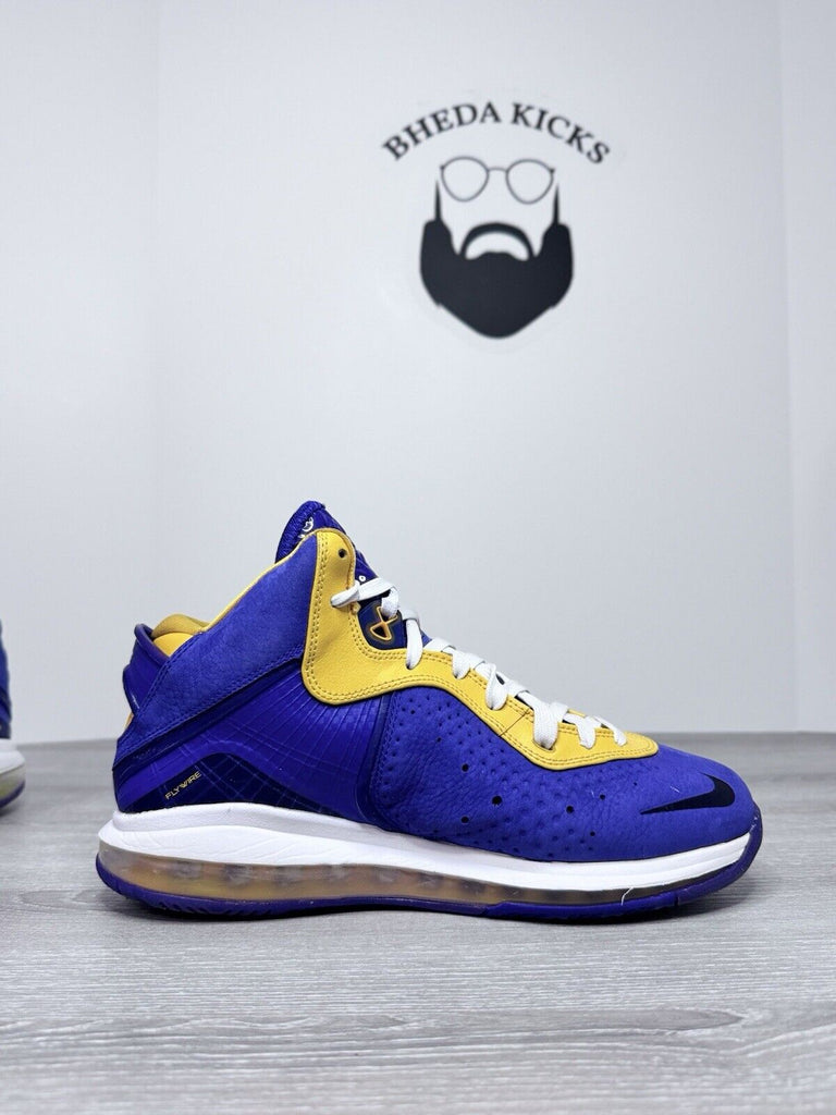 Size 9 - Nike LeBron 8 Lakers - DC8380-500 Preowned Og Authentic Basketball