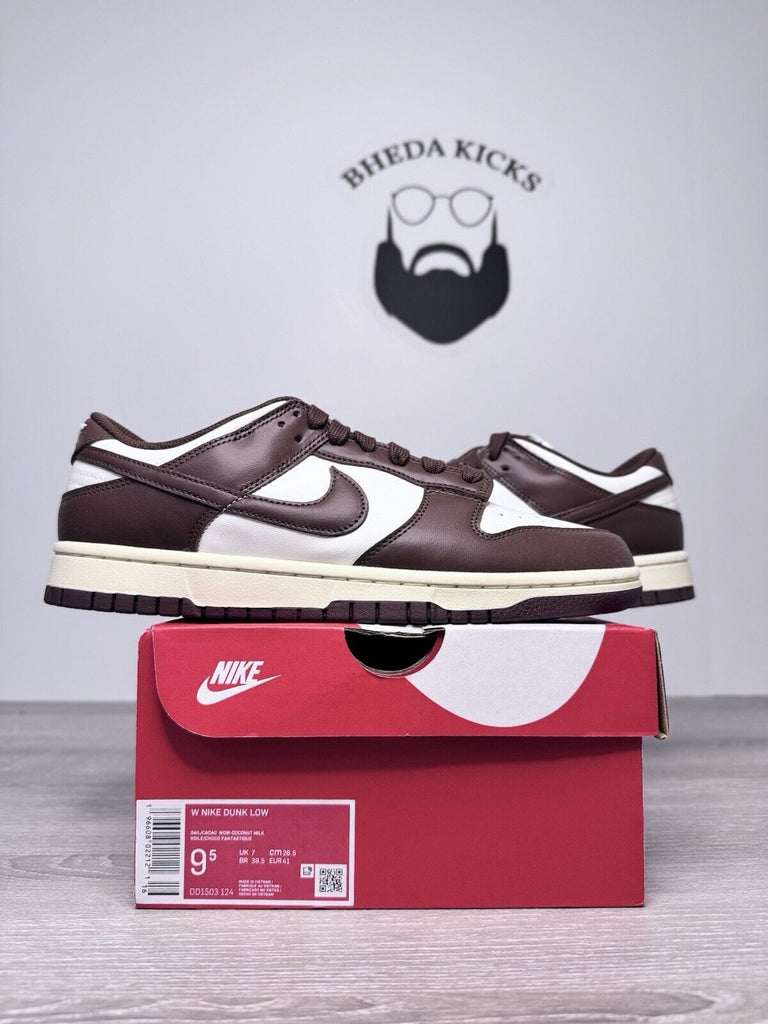 Size 9.5W/8 Men’s - Nike Dunk Low Cacao Wow DD1503-124 Women NEW DS