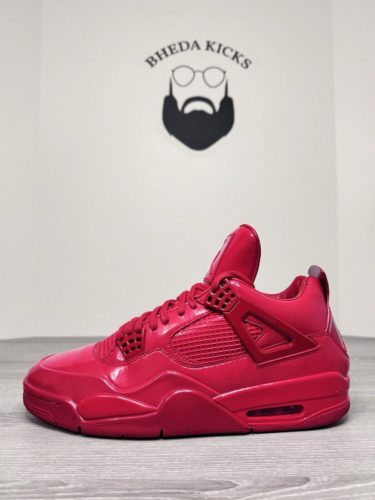 Size 10.5 - Air Jordan 11Lab4 Red 719864-600 Preowned Patent Leather