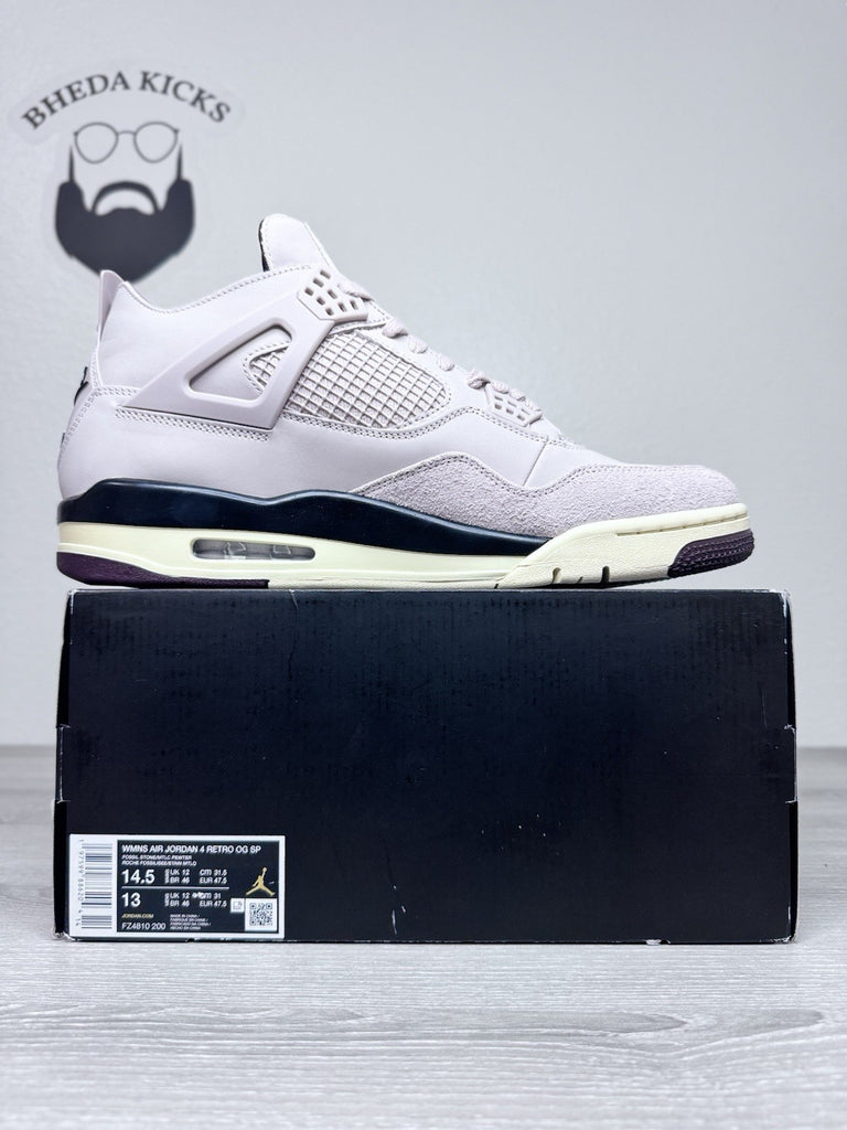 Size 14.5W/13M - A Ma Maniére x Air Jordan 4 Retro While You Were Sleeping New