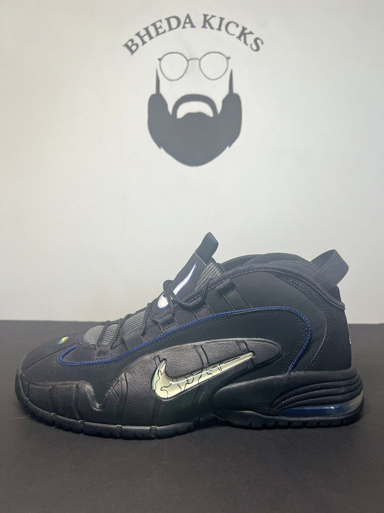 Nike Air Max Penny 1 All Star Black 2014 Size 13 685153-001 Black Blue White OG