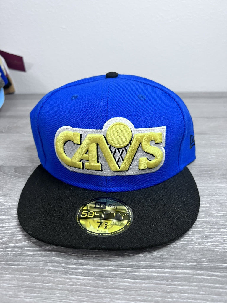 Cleveland Cavaliers Cavs NBA 9Fifty New Era Hat Snap back Cap Blue Yellow