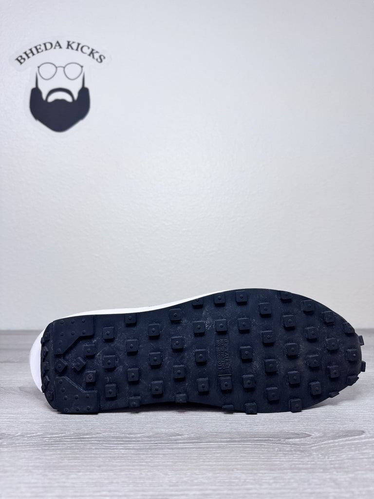 Size 15 - Nike LD Waffle Sacai Black White Nylon Mens BV0073-002 Sneaker OG