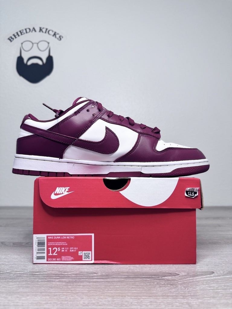 Size 12.5 - Nike Dunk Low Retro Team Red White DD1391-601 Men's Worn Once