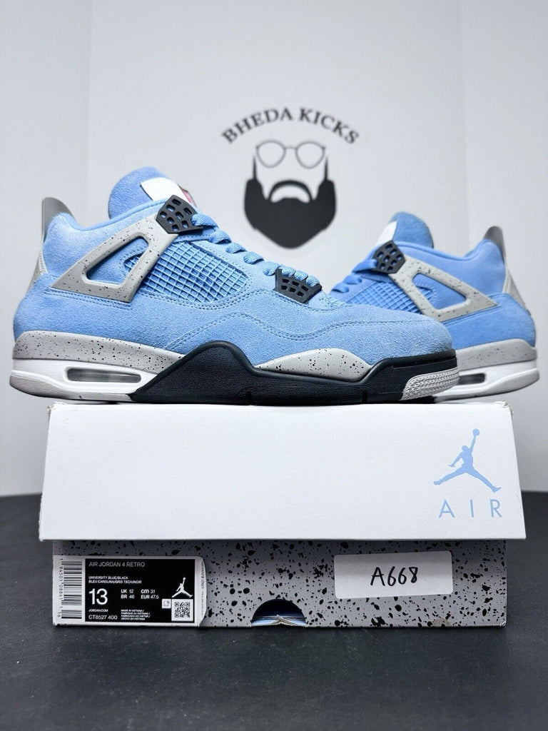 Air Jordan 4 SE University Blue CT8527-400 Preowned Og Rare MJ Men’s Size 13