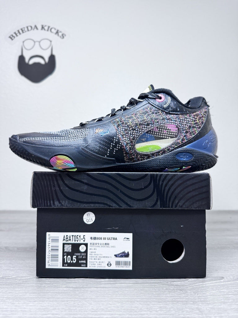 Size 10.5 - Li Ning Wade 808 3 Ultra Low Sneakers 25Cm Multicolor Abat051-5