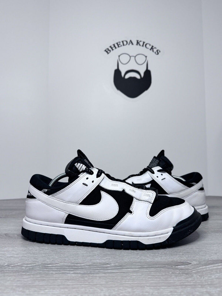 Size 12 - Nike Air Dunk Jumbo 'Reverse Panda' DV0821-002 Preowned Authentic