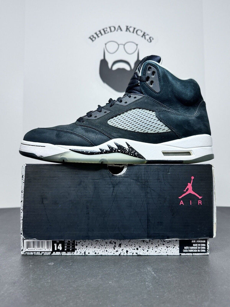 Size 14 - Jordan 5 Retro Mid Oreo 2013 136027-035 Preowned Og Men’s Authentic