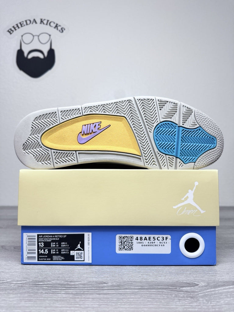 Size 13 - Air Jordan 4 Retro Union LA Desert Moss DJ5718-300 Preowned Authentic