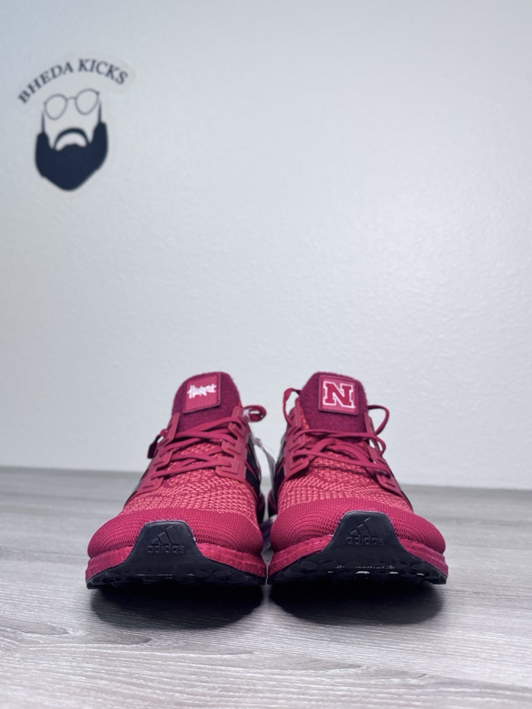 Size 14 - Adidas Ultraboost 1.0 Red Nebraska NCAA Pack FY5806 NEW DS