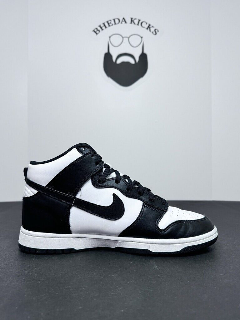 Nike Dunk High Panda Black White Sneakers Preowned DD1399-105 Men’s Size 10.5