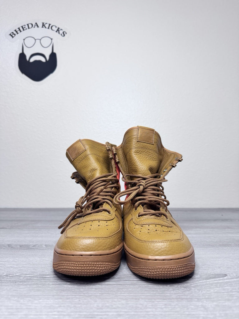Size 8.5 - Nike SF AF1 Special Forces Air Force 903270-778 Desert Ochre Orange