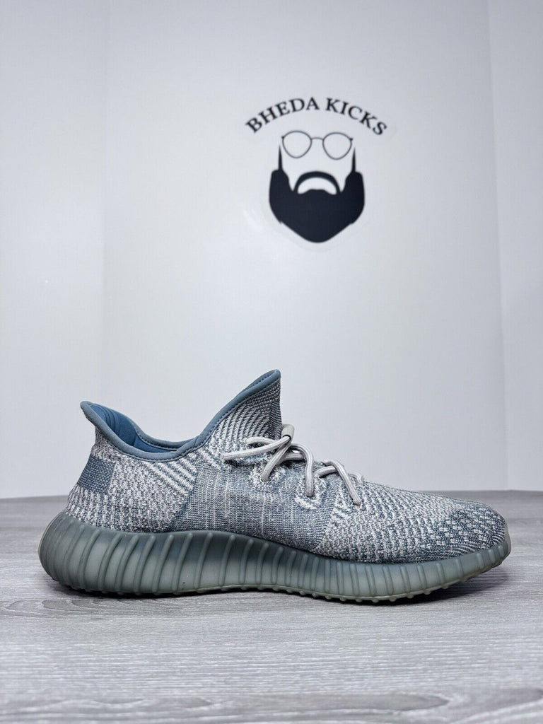 Size 14.5 - adidas Yeezy Boost 350 V2 Low Israfil Grey Blue (FZ5421) Preowned