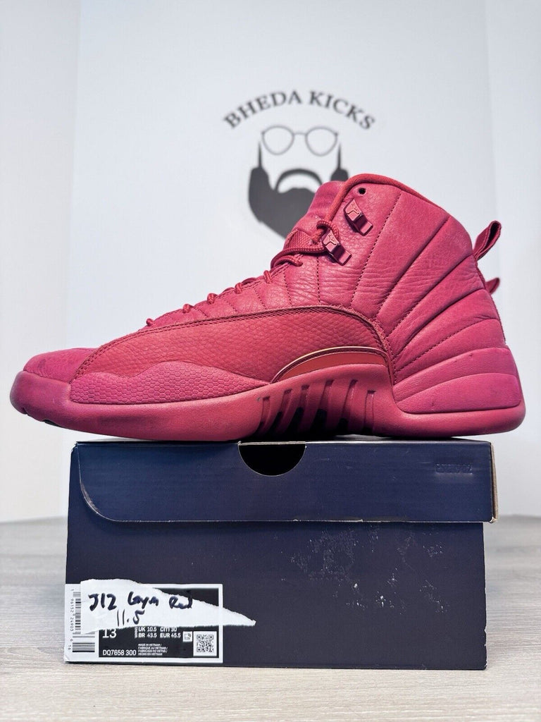 Size 11.5 - Air Jordan Retro 12 Gym Red Suede Year 2018 130690-601