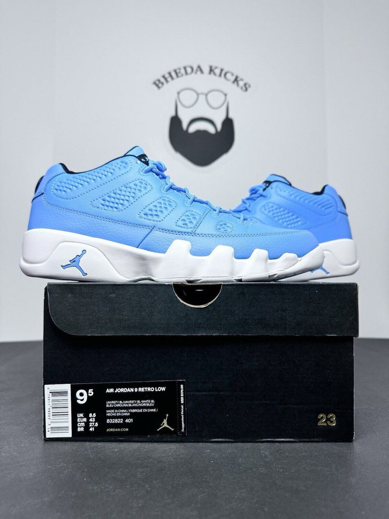 NEW DS Nike Air Jordan 9 Low Retro "Pantone" Blue 2016 832822-401 Men’s Size 9.5