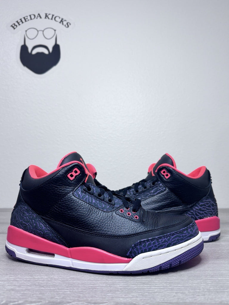 Size 10.5 - Jordan 3 Retro Crimson 2013 136064-005 Preowned Authentic