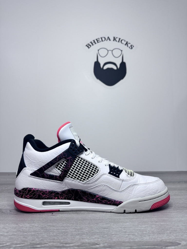 Size 12 - Men's Nike Air Jordan 4 Retro Pale Citron Flight Nostalgia 308497-116
