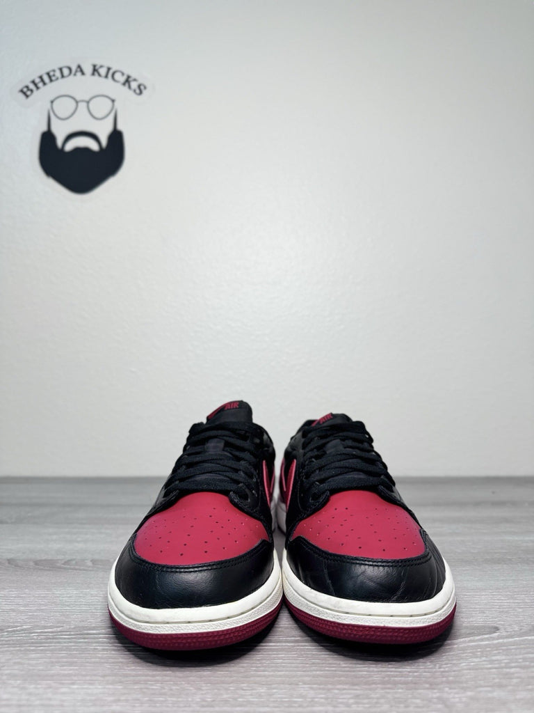 Size 12.5 - Air Jordan 1 Retro OG Low Bred Preowned 705329-001 Preowned