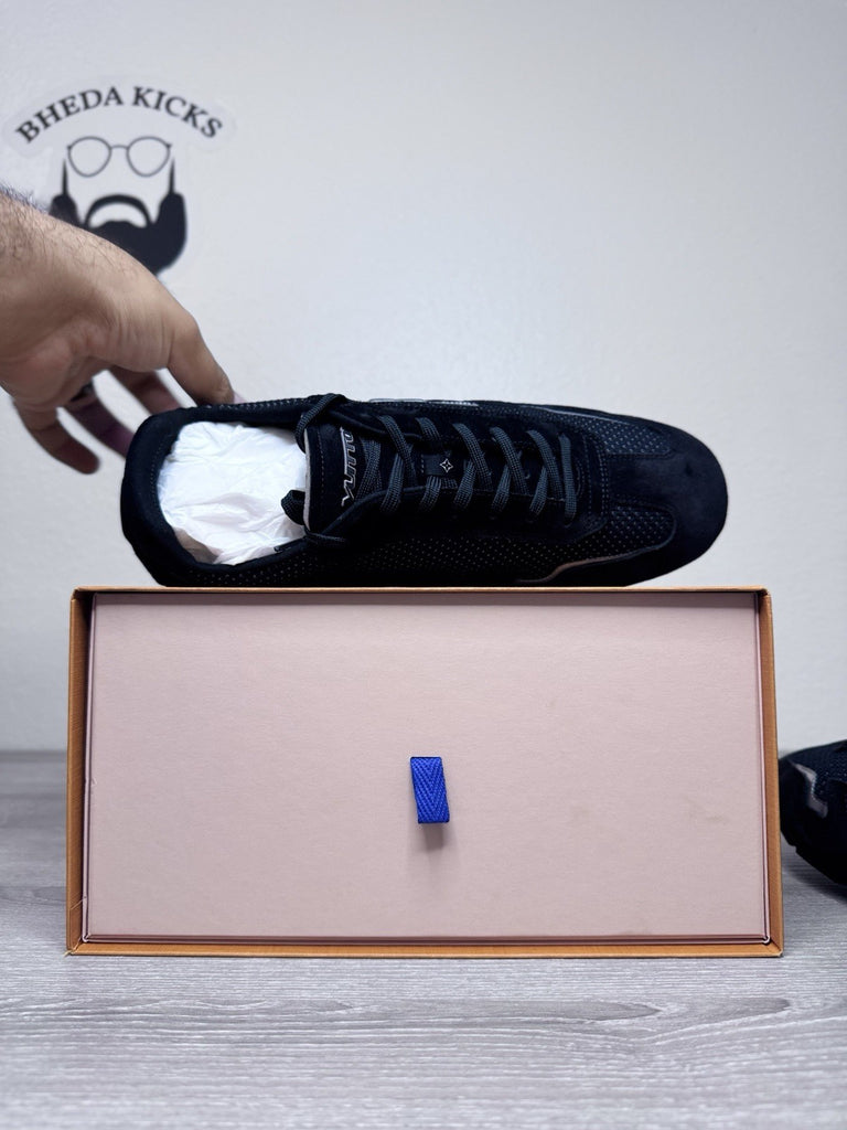 Size 10LV (size 11 US) - Louis Vuitton Rally Sneaker New Release Authentic Black