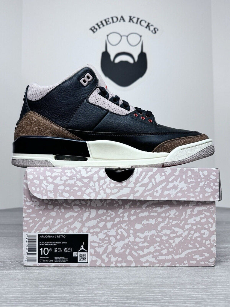 Size 10.5 - Nike Air Jordan 3 Retro Desert Elephant CT8532-008 Preowned