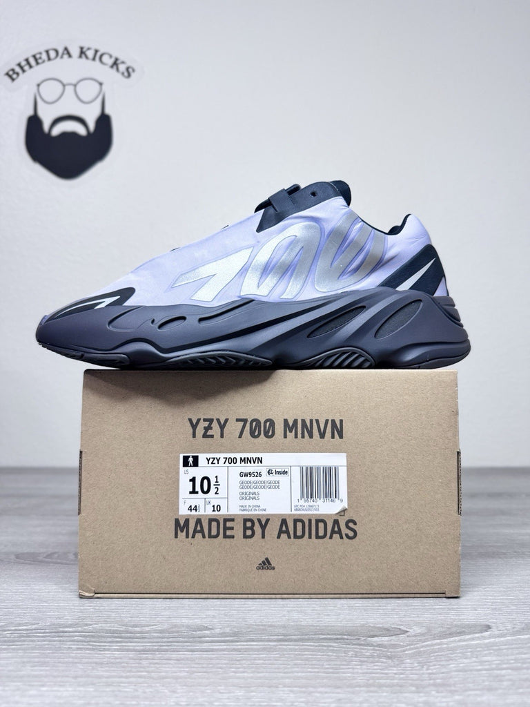 Size 10.5 - adidas Yeezy Boost 700 MNVN Geode GW9526 Authentic Og Worn Once
