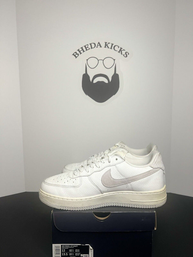 Nike Air Force 1 '07 Craft Summit White Photon Dust Men's (CN2873-100) Size 12